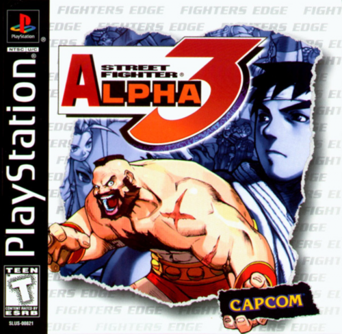 Street Fighter Alpha 3 (USA) Cover
